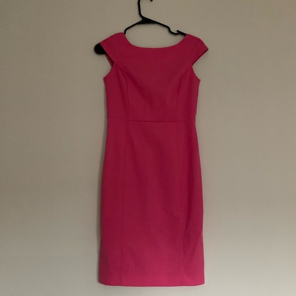 Banana Republic Pink Sheath Cap-Sleeve Dress - Picture 2 of 5